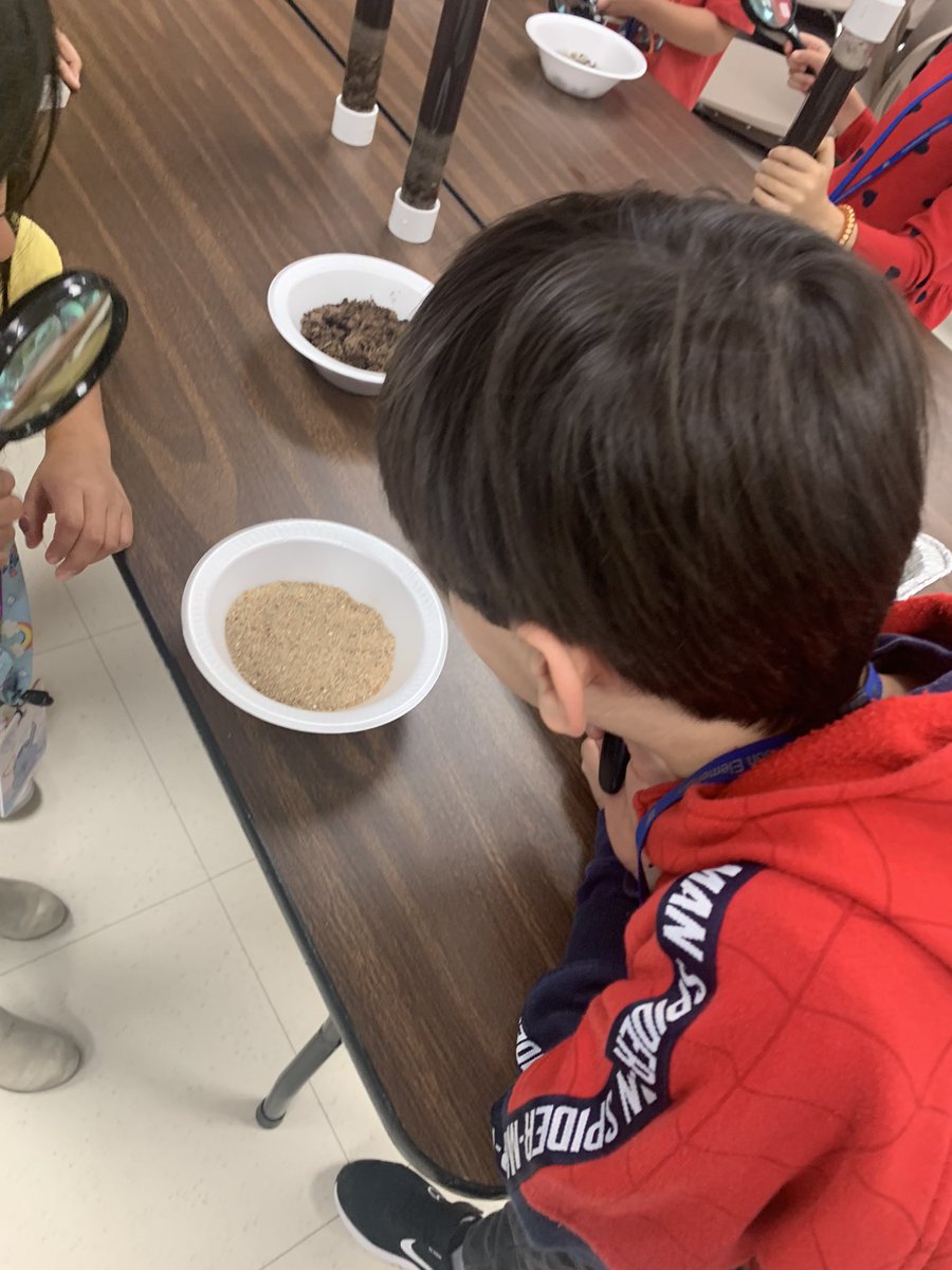 Kinder is loving the science lab!  They learned all about planting seeds and used their observation skills. #twehowl <a href="/twehowl/">Tom Wilson Elementary</a> @gabriellamata