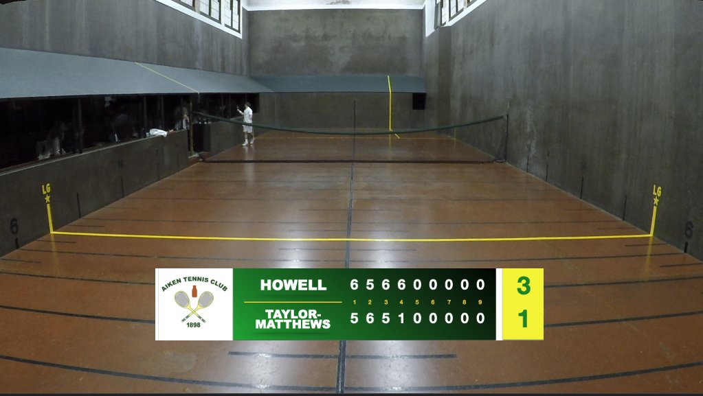 An absolute cracker on Day 1!  Howell leads Taylor-Matthews 6-5, 5-6, 6-5, 6-1 to take a 3 sets to 1 lead in the World Championship Eliminator in Aiken.  The match resumes Friday at 6PM.