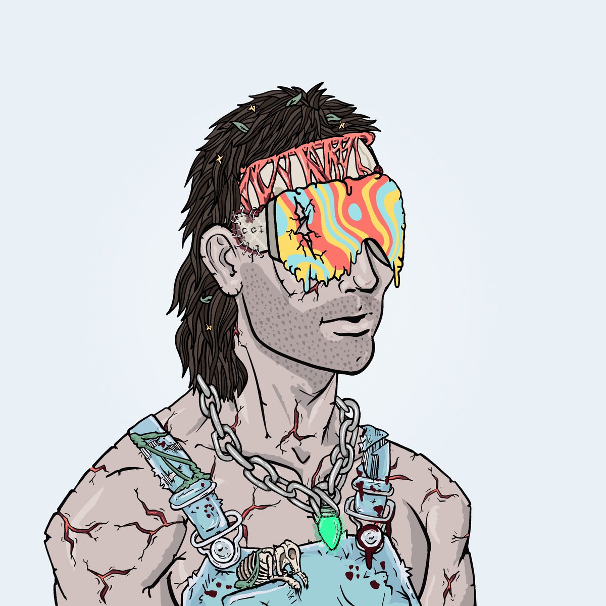 Jarrad_sol's tweet photo. I’m literally just following every DeGod &amp; y00t pfp I see. 

DeLabs is DeLabs. 🤝 https://t.co/HTaxsStjfU