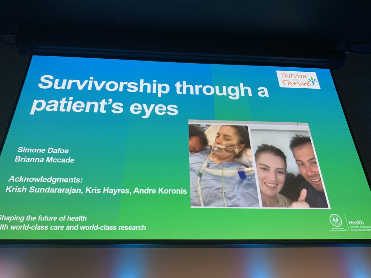 HainesKimberley's tweet image. Always a privilege to hear directly from survivors about what recovery means to them. Legacy of @sccm #THRIVE peer support collaborative with great success at RAH. And the beautiful words of @RanaAwdish #2023ASMAdelaide