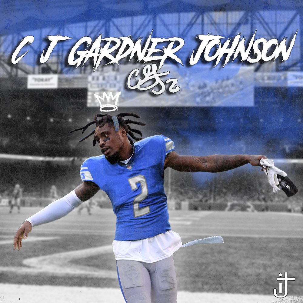 Ice_Tray_J's tweet photo. C.J. GARDNER JOHNSON x JERSEY SWAP🚨🔥 #DetroitLions #DefendTheDen #CJGardnerJohnson #OnePride #JerseySwap https://t.co/n9LBEK5EMb