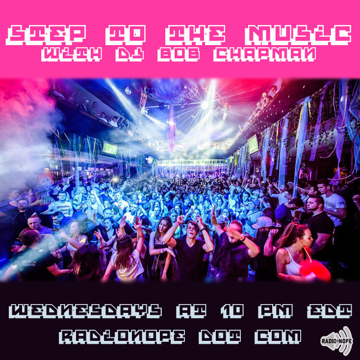 RadioNOPE's tweet image. DJ THE BOB brings an hour of beats, grooves, and random left turns...its time for Wednesday night rump shakin' on STEP TO THE MUSIC! radionope.com #RadioNopeRightNow