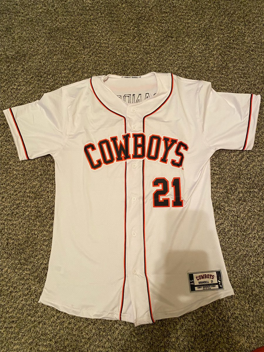 Excited to sport this beauty this weekend!! Go Cowboys! #BeatTexas