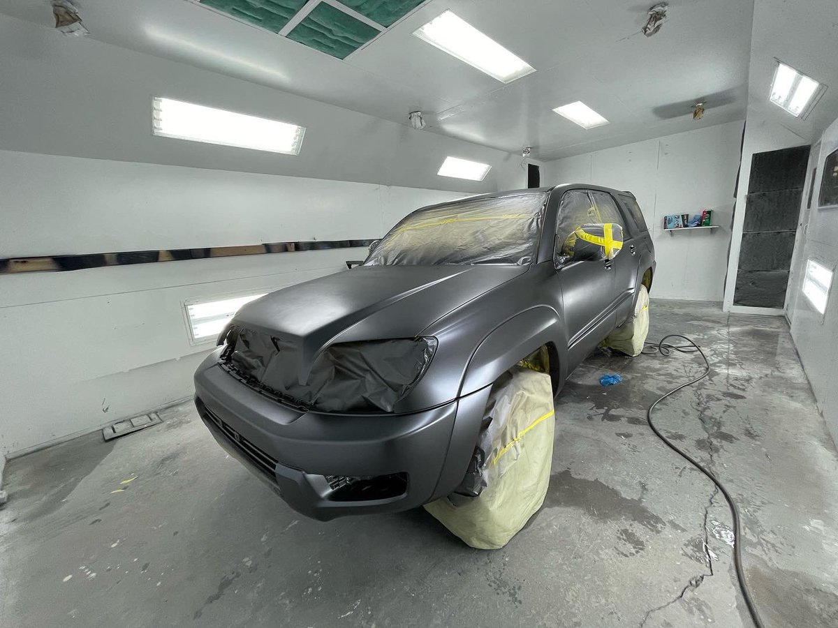 As our Intro to Collision Repair class moves through the early stages of dent repair, our Collision Repair Painting class is wrapping things up on the other end. #chscollision #865academies