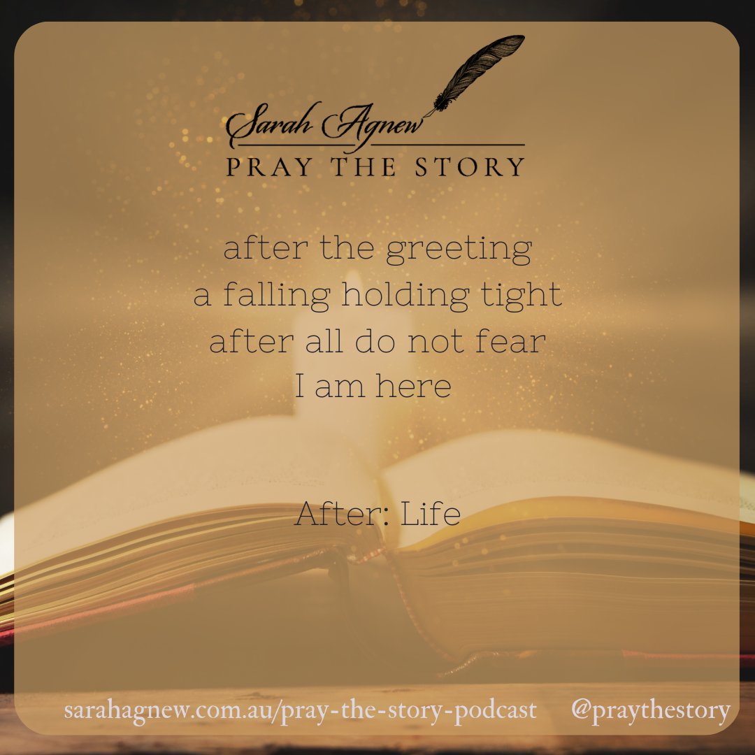 sarahsstories's tweet image. After: Life - a prayer-poem for #EasterDay 

#PrayTheStory 

Subscribe now for April monthly playlist (#PrayWithMe) and Easter Daily Office and Journal of Practice (#GoDeeper) 

sarahagnew.com.au/pray-the-story…