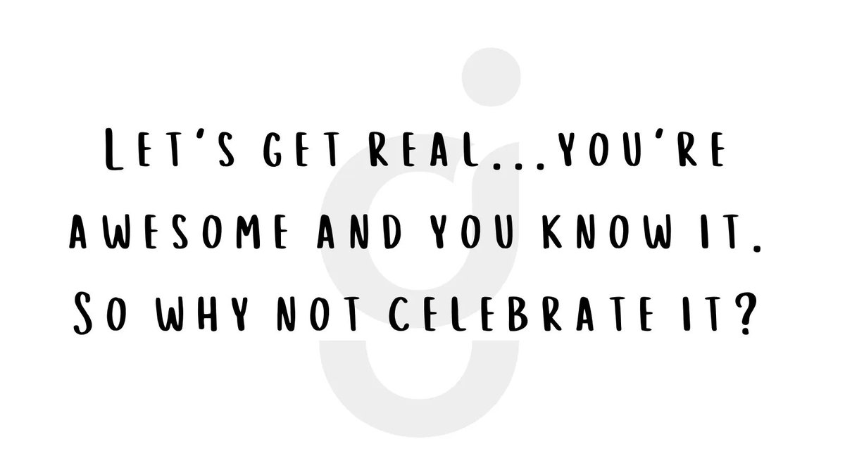 Let's get real...you're awesome and you know it. So why not celebrate it?  #youreawesome #celebrate #loveyourself #thisisyogikor