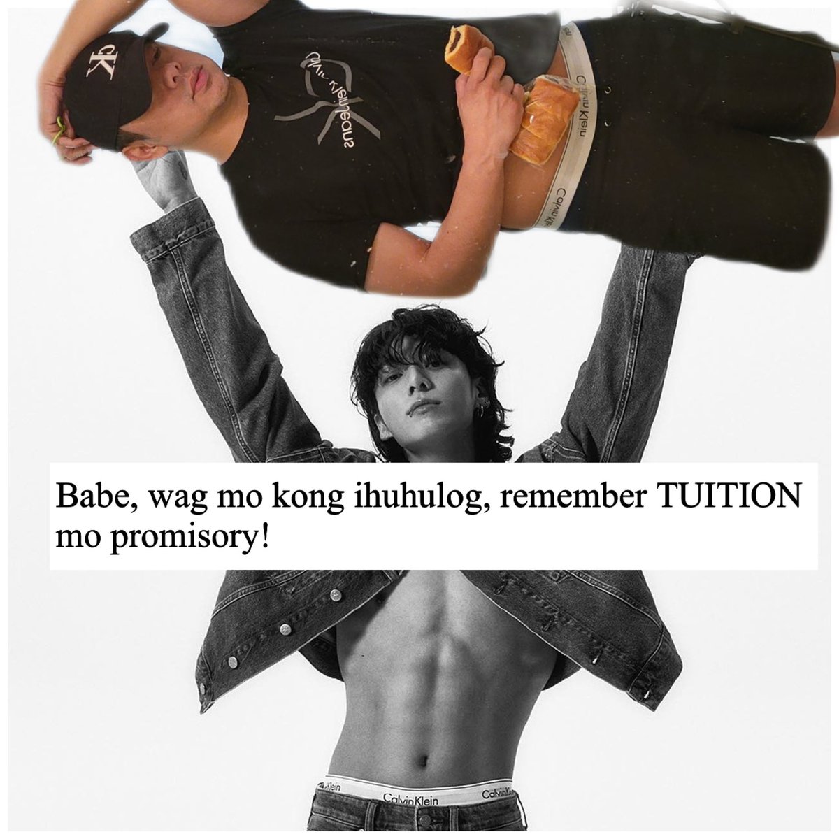 rollsroyce0105's tweet photo. When CK and JK collab…. #CalvinKlein #BTS #JUNGKOOK #underwear #kpop #manila #asian #meme #BTSARMY #Goodvibes #dynamite #btsjungkook https://t.co/TK1J1tICnJ