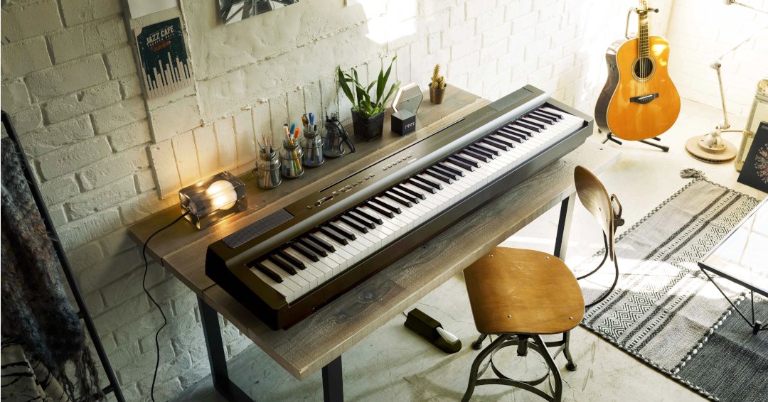 yupangcomusic's tweet photo. Yamaha P Series gives you the dynamic, high-quality sound and natural piano touch response you expect from Yamaha - manufacturers of world-class acoustic pianos for more than a century. Has built-in stereo speaker system are packed into a slim package. https://t.co/VkCXY6fEIg