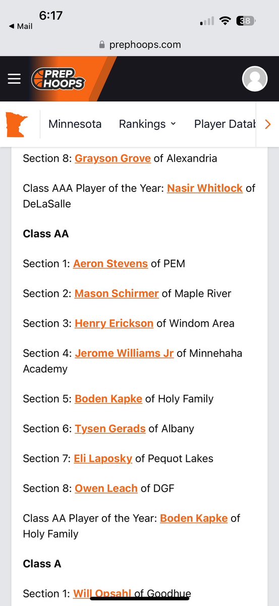 Congratulations <a href="/HenryErickson33/">Henry Erickson</a>!

We appreciate the coverage <a href="/NorthstarHoops/">Northstar Hoops</a>  <a href="/RyanJamesMN/">Ryan James</a>
