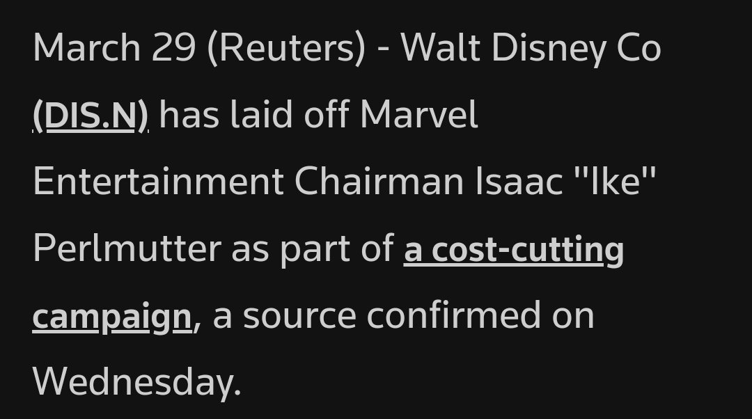 mavossa39's tweet photo. @Lorerunner is there any greater irony than Perlmutter being axed as part of cost-cutting?? xD https://t.co/b9zxw87Uy8