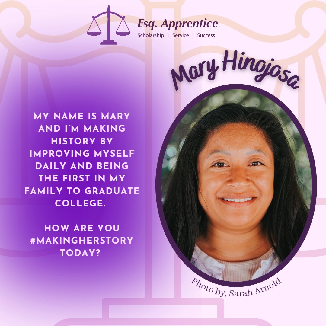 EsqApprentice's tweet photo. Thank you for checking out our Esq. Apprentice family’s accomplishments &amp; donate at our website to support this important work! Join our celebrations &amp; tell us how you’re making history today by tagging your posts #EsqApprentice #MakingHERstory

https://t.co/hIHpEXUvpB https://t.co/weYndW47P7