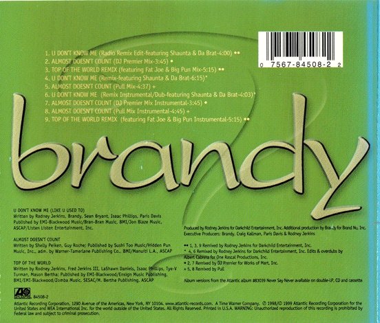 y2kpopart's tweet photo. Brandy — U Don't Know Me (Like I Used To) (1999) https://t.co/HSFiSPjgDh