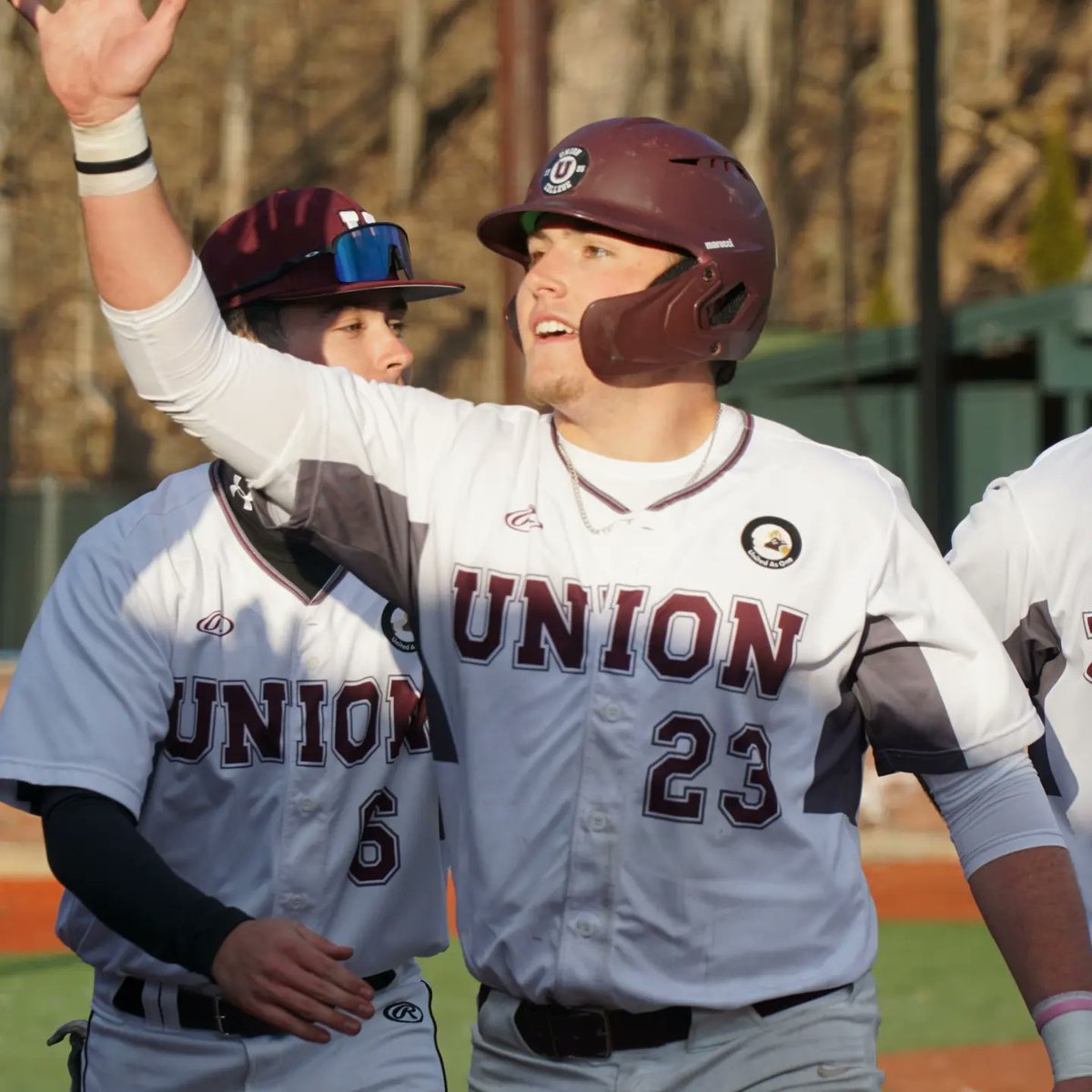 UnionCollegeBB's tweet photo. First home game ✅
First home win ✅

#GoU #d3baseball https://t.co/EYAXo87nIN