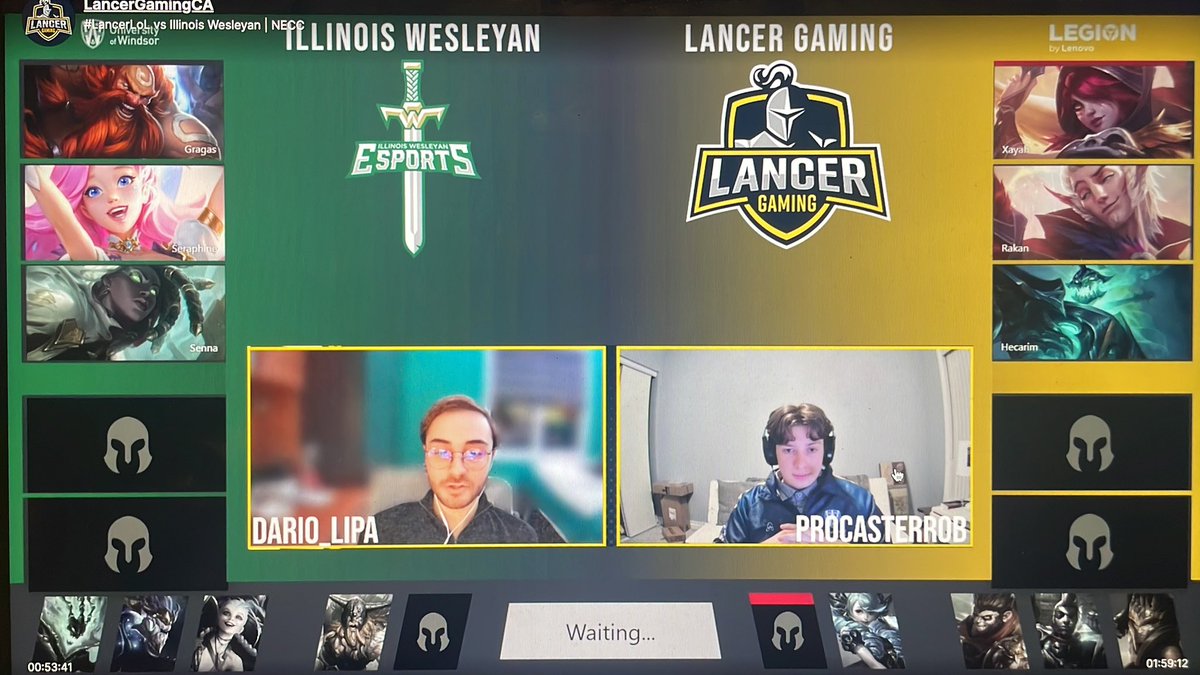 ProCasterRob's tweet image. Actual footage of me and @Dario_Lipa disagreeing on which bot lane is better. 

(Hint: my bot lane carried)

Via twitch.tv/LancerGamingCA