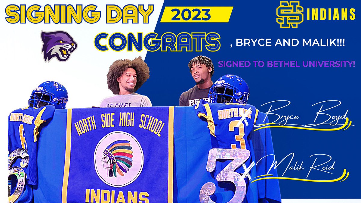 Congratulations to Bryce and Malik!