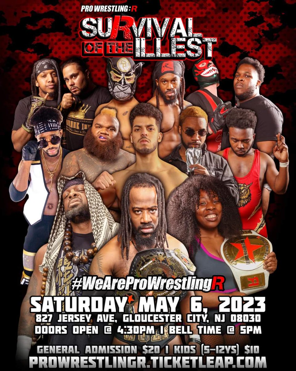 The final four, who is the Illest? I am Jus Sayin.
#WeAreProWrestlingR