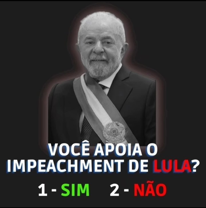 Direitabrasilfc's tweet photo. Mais de 30 deputados apresentaram um mega pedido de impeachment contra Lula,  AGORA VAI https://t.co/x76hnBF8On