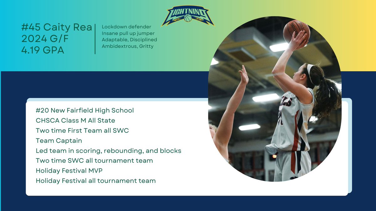 Ayo Hart (@shapingchampion) on Twitter photo I look forward to introducing our Northeast Lightning 17U HGSL team. First up, #45 <a href="/CaitlynRea2024/">Caitlyn Rea</a> I look forward to introducing our Northeast Lightning 17U HGSL team. First up, #45 <a href="/CaitlynRea2024/">Caitlyn Rea</a>