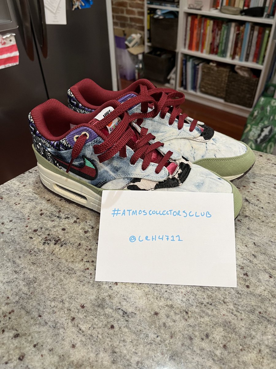 These Concepts Air Max 1 are a home run, amazing details, comfortable, go with everything and they’re attainable l #atmoscollectorsclub #atmosdc 10.5M