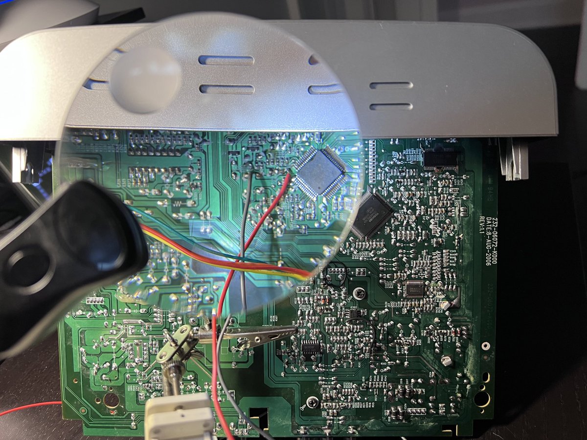 moonwalkerkido's tweet image. Hacking and resurrecting another board microprocessor back to a new useful life. #reverse_engineering