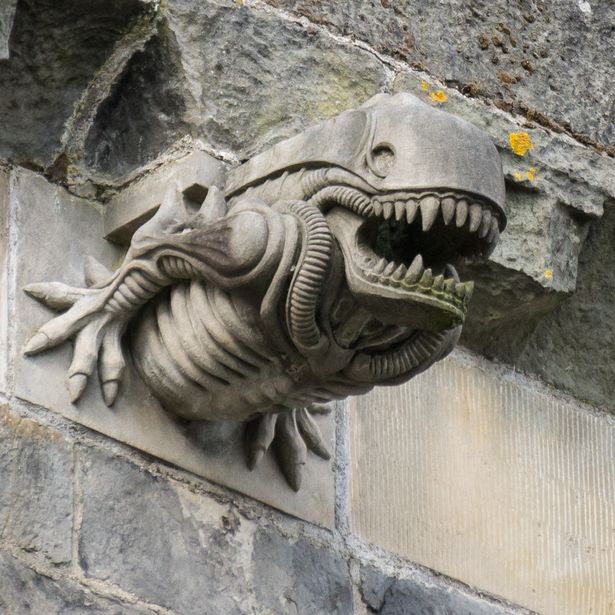 And so when that stonemason carved a Xenomorph on the walls of Paisley Abbey in the 1990s it was som