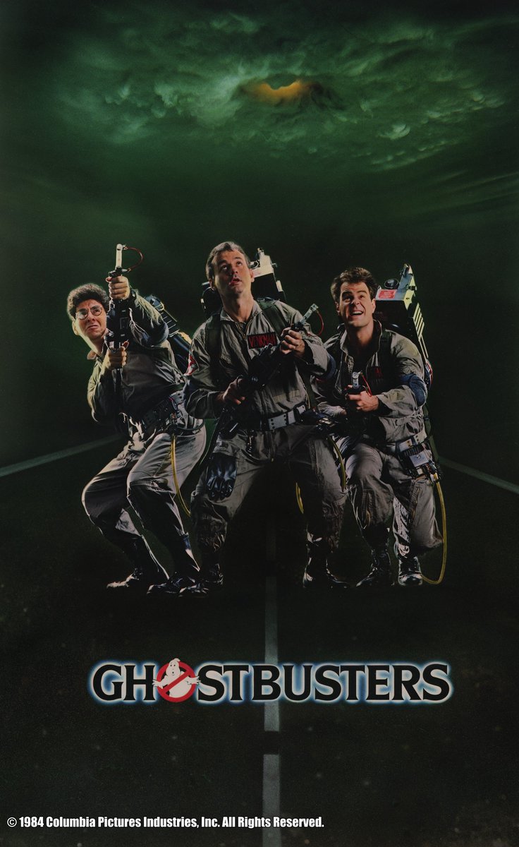 TOKYOMX's tweet photo. 🎬TOKYOMX映画情報🎬
映画『ゴーストバスターズ』放送！

ニューヨークにはゴーストがいっぱい👻
危機に立ち向かえるのはピーター、レイモンド、イゴンの科学者3人組が結成したゴースト撃退部隊「ゴーストバスターズ」しかいない🚫
是非ご覧ください🍿

🕖今日よる7時～
📺TOKYO MX1 で放送！ https://t.co/NWaSGZqQLq