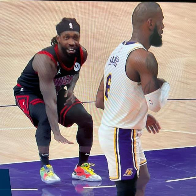 NBAMemes's tweet photo. Pat Bev woke up feeling dangerous:

0 pts 🥵
0-5 3P 🧱
0-5 FG 🧱
24 MIN 🥵

He is definitely not HIM https://t.co/Poa1FGosV2
