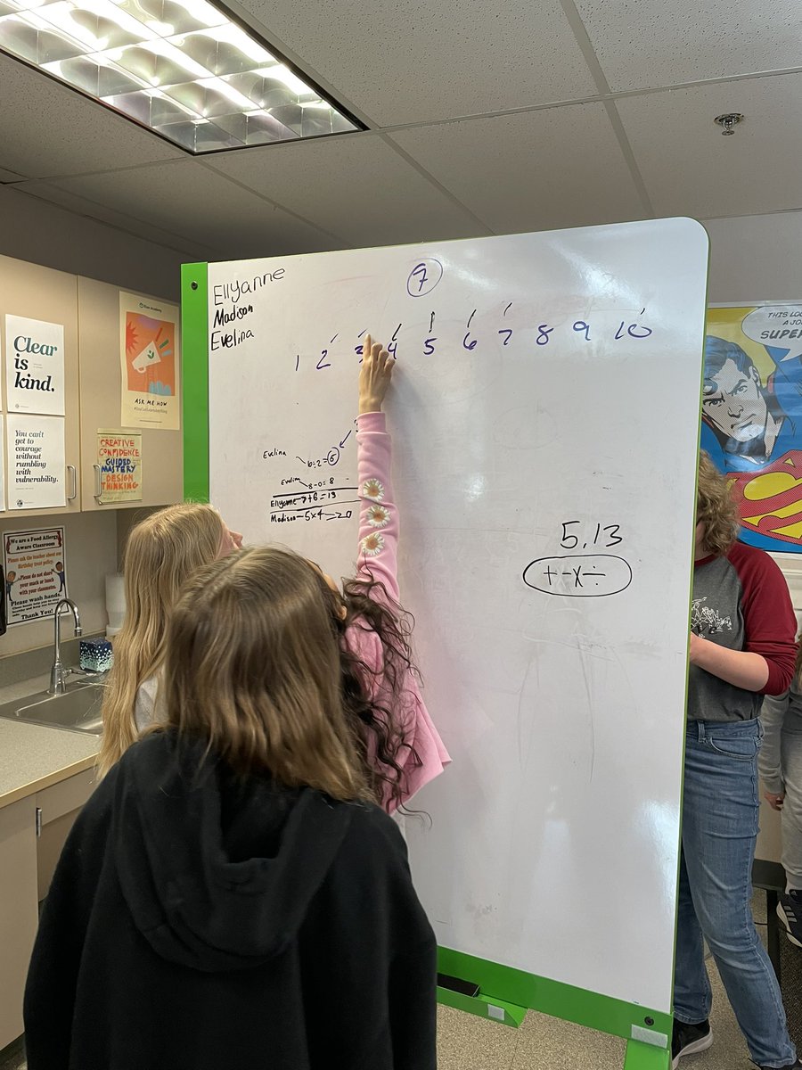 MrNeibauer's tweet image. Day 10 of building my @pgliljedahl #thinkingclassroom:
Students are thinking more and complaining less. Knowledge is starting to mobilize around the room.
Today, they collaborated for 45 minutes, and asked for more time! #mathtwitter