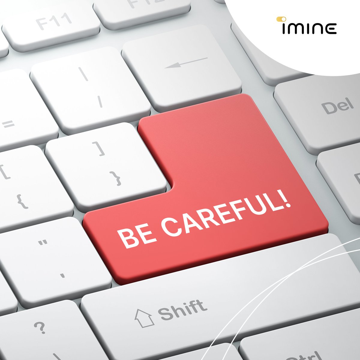 official_imine's tweet photo. Stay safe online: use strong and unique passwords, keep software updated, avoid suspicious links, and enable two-factor authentication.

Don't let cybercriminals steal your data. ⛔️

#cybersecurity #iMine #interactivemining #digitalmining #cryptocurrency https://t.co/EKozOtvNIV