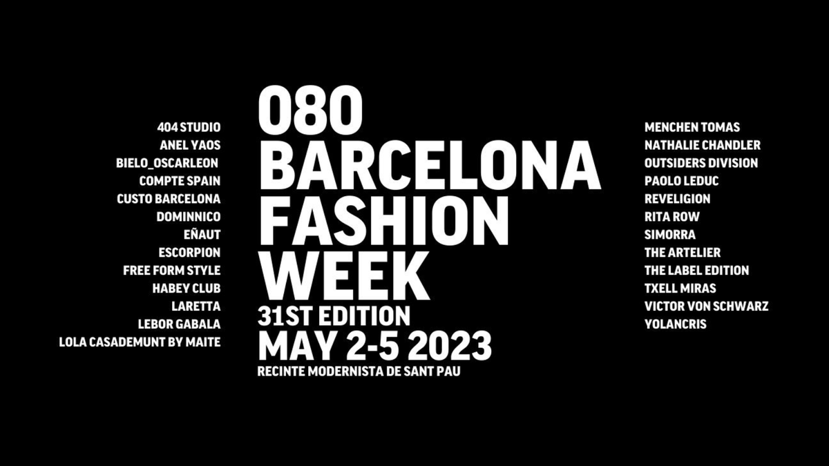 Del 2 al 5 de maig se celebrarà la 31a edició del #080bcnfashion. Ens retrobarem presencialment al <a href="/santpaubcn/">Recinte Modernista de Sant Pau</a> amb 25 dissenyadores, dissenyadors i marques que irradiaran les seves col·leccions de #Barcelona a tot el món!  

📲bit.ly/42OZN7w

#SaveTheDate