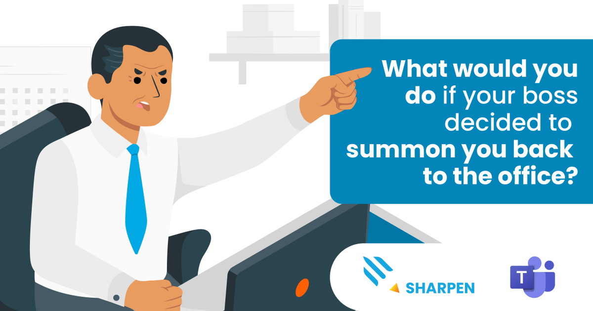 sharpennotes's tweet photo. According to Personnel today, most Londoners would demand a pay raise if they were required to return to the office full time. What would you do if your boss decided to summon you back to the office? https://t.co/S7svwYKdkU.

#SharpenNotes https://t.co/stafVkxSrb