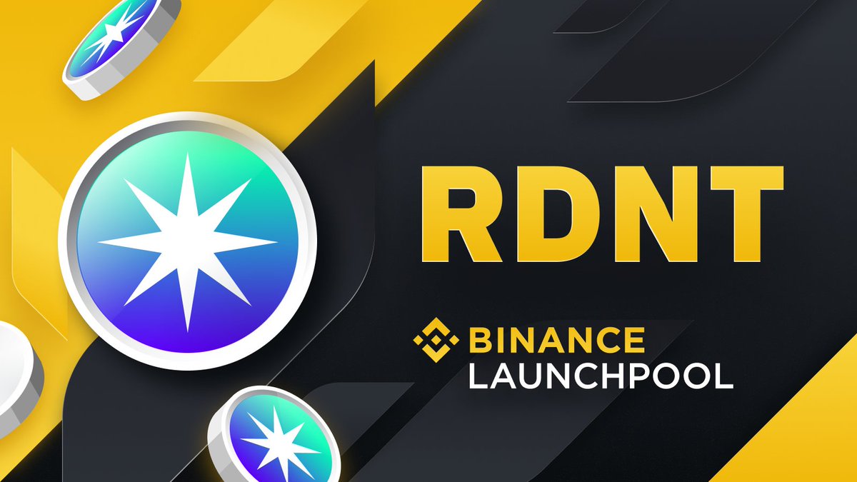 Binance (@binance) on Twitter photo Introducing <a href="/RDNTCapital/">Radiant Capital</a> $RDNT on #Binance Launchpool!
Farm #RDNT by staking #BNB and $TUSD.
➡️ binance.com/en/support/ann… Introducing <a href="/RDNTCapital/">Radiant Capital</a> $RDNT on #Binance Launchpool!
Farm #RDNT by staking #BNB and $TUSD.
➡️ binance.com/en/support/ann…