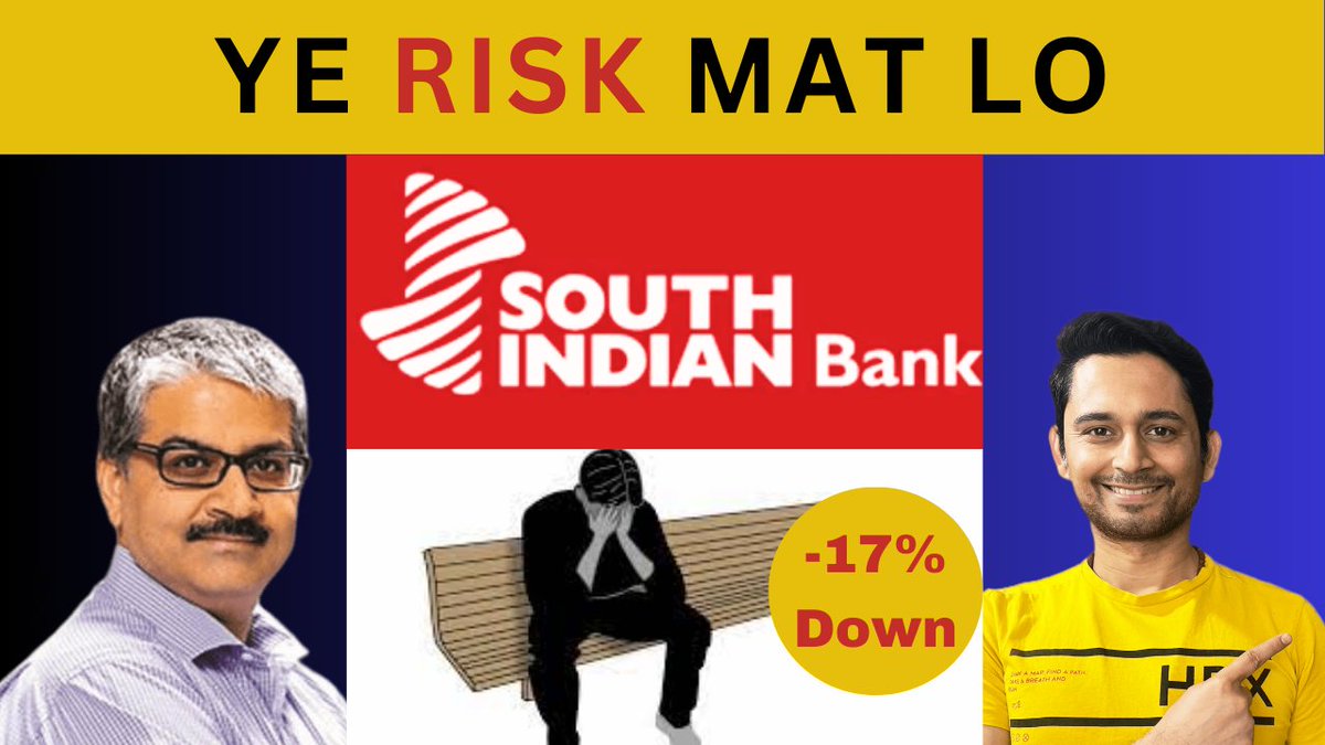 sadhansimplify's tweet image. Change was the narrative ..
Now a change has changed the narrative itself.

What lies ahead for South Indian Bank ?
youtu.be/64yCYR4kr2Q