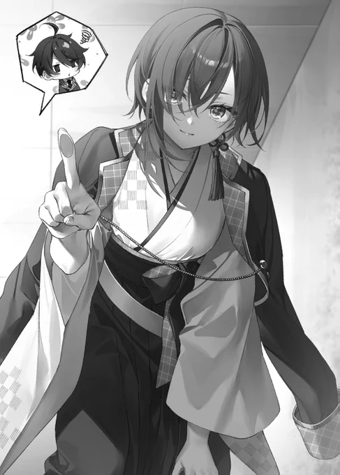 「可愛い魔王様の正体をばらしちゃおうかな?」(つんつん)「……～っ、僕はおでんじゃありませんっ!」 