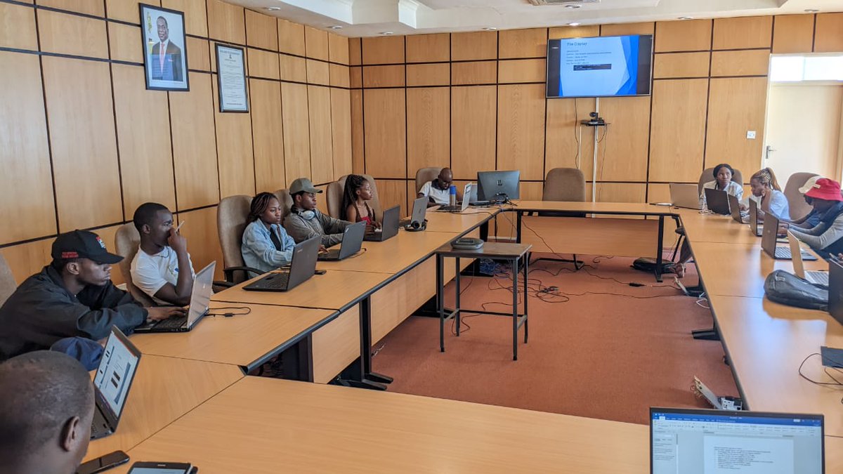ZCHPC_Zimbabwe's tweet photo. National Student Cluster Building Competition preparations for 2023  
@MidlandsState https://t.co/VemhnbFdLO