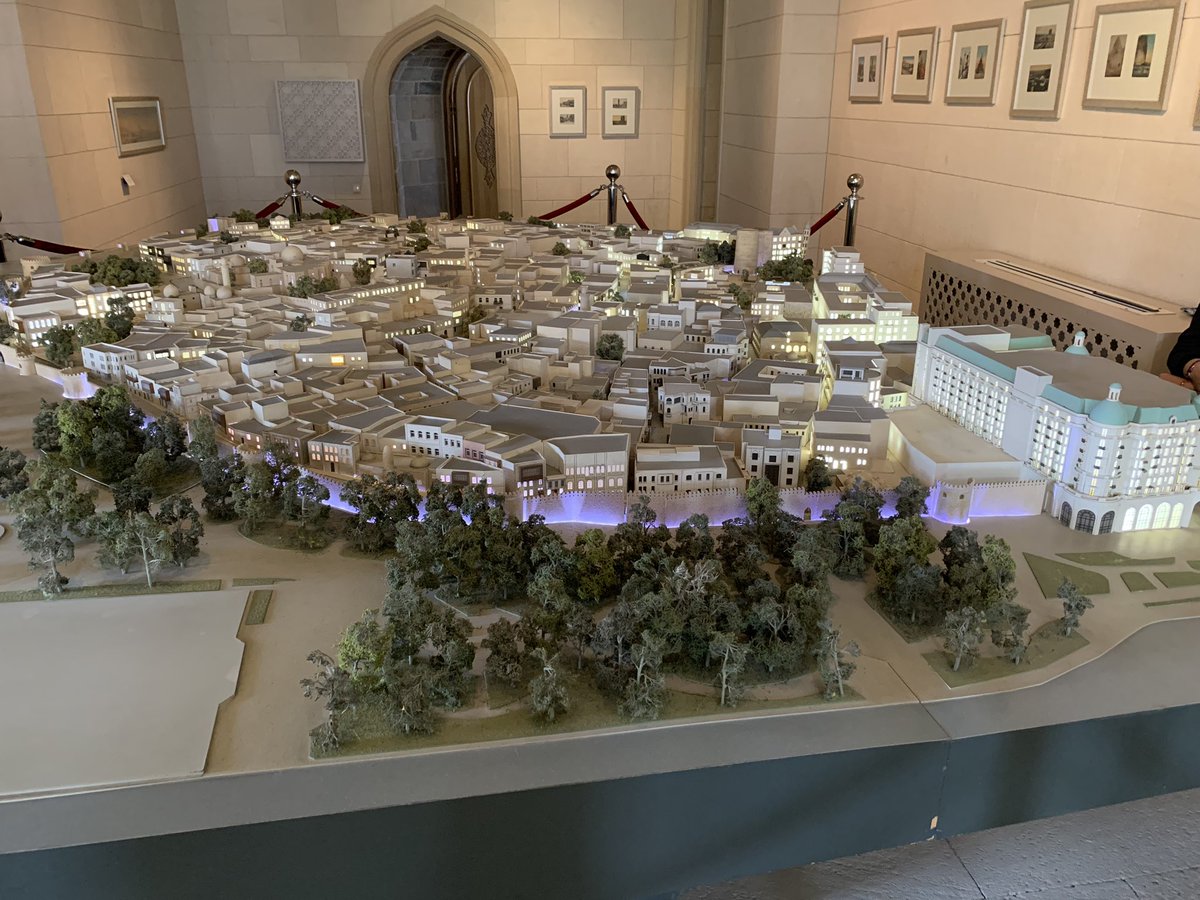 Miniature version of the old city of Baku.