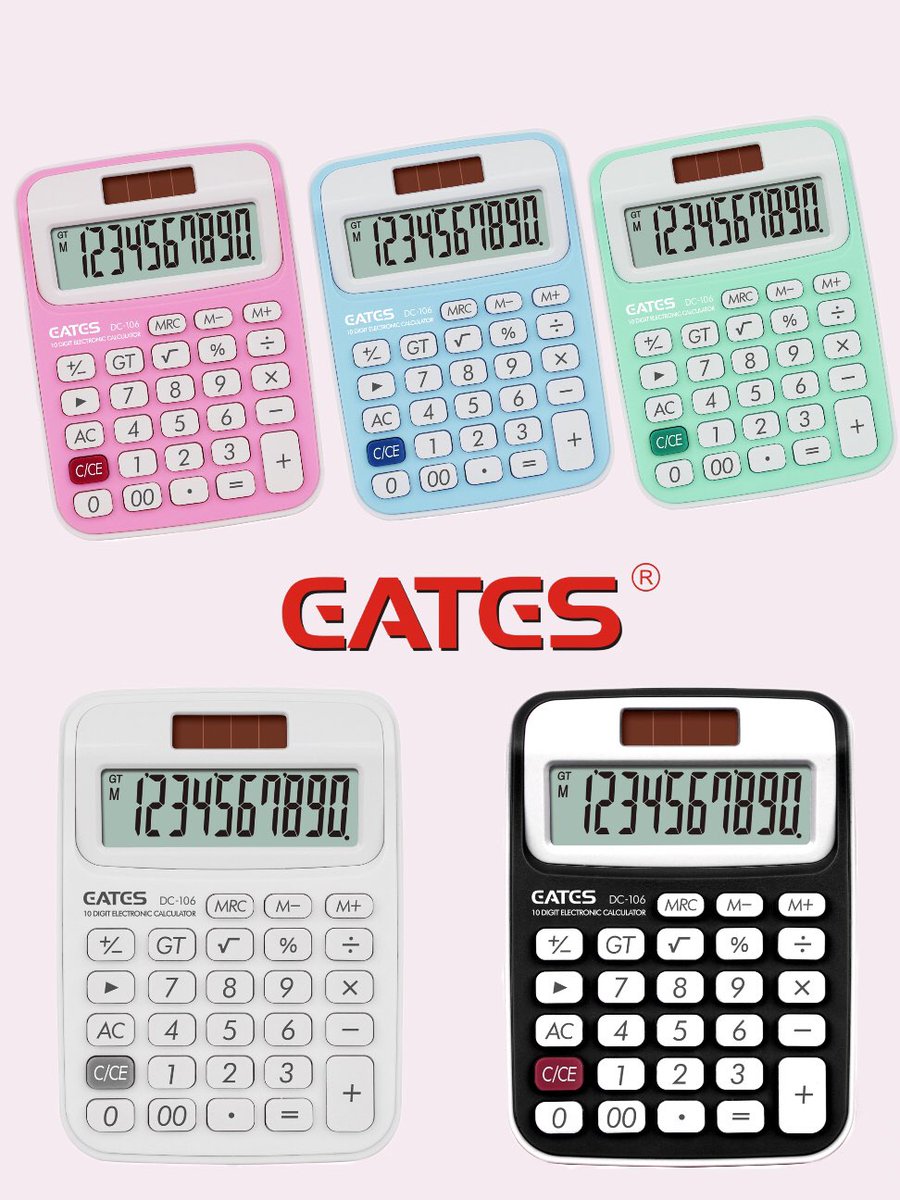 luciazhou_183's tweet image. 🌈10 digits colorful portable calculator for business.
There are 5 colors can be chosen.
Contact me for more details~

#calculator #portable #10digits #business