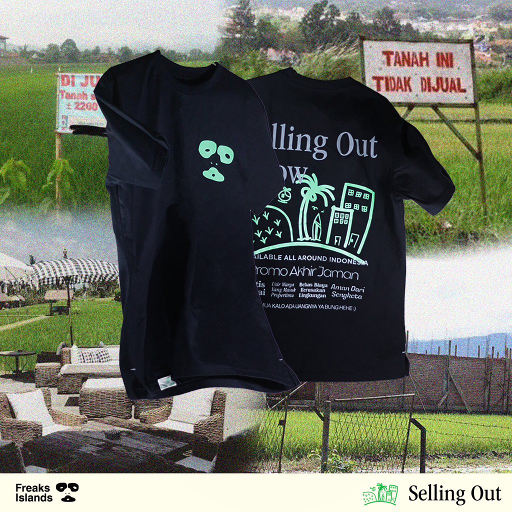 FreaksIslands's tweet photo. @tirta_cipeng hello brou, kami jg menyediakan oleh-oleh baju bali yg beda dari yg lain. konsep kami mengandung dari fenomena yg ada di bali dan indonesia juga tentunya, 100% proud of indonesia. ayo check it out !! https://t.co/DAEAsLhX3g https://t.co/Xnc159AlI8
