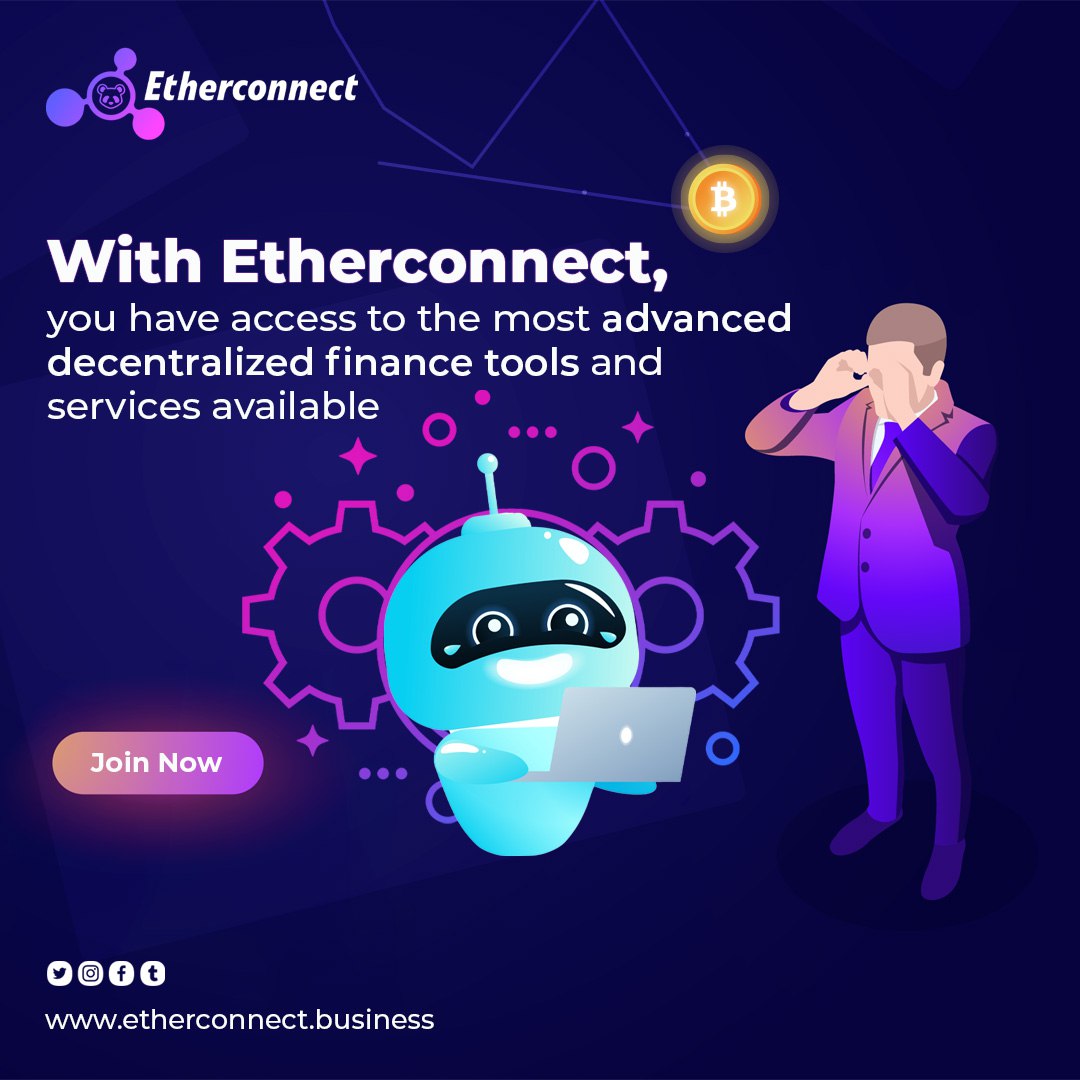 Etherconnt's tweet photo. 🔥🔥Experience the Best #Decentralized #finance platform in the world with #Etherconnect!

A future where nothing is impossible for you!

🌐👉https://t.co/qFezKP2IzJ

💥Hit ♥️  if you believe Us!! 👀 https://t.co/RrfGLreExE