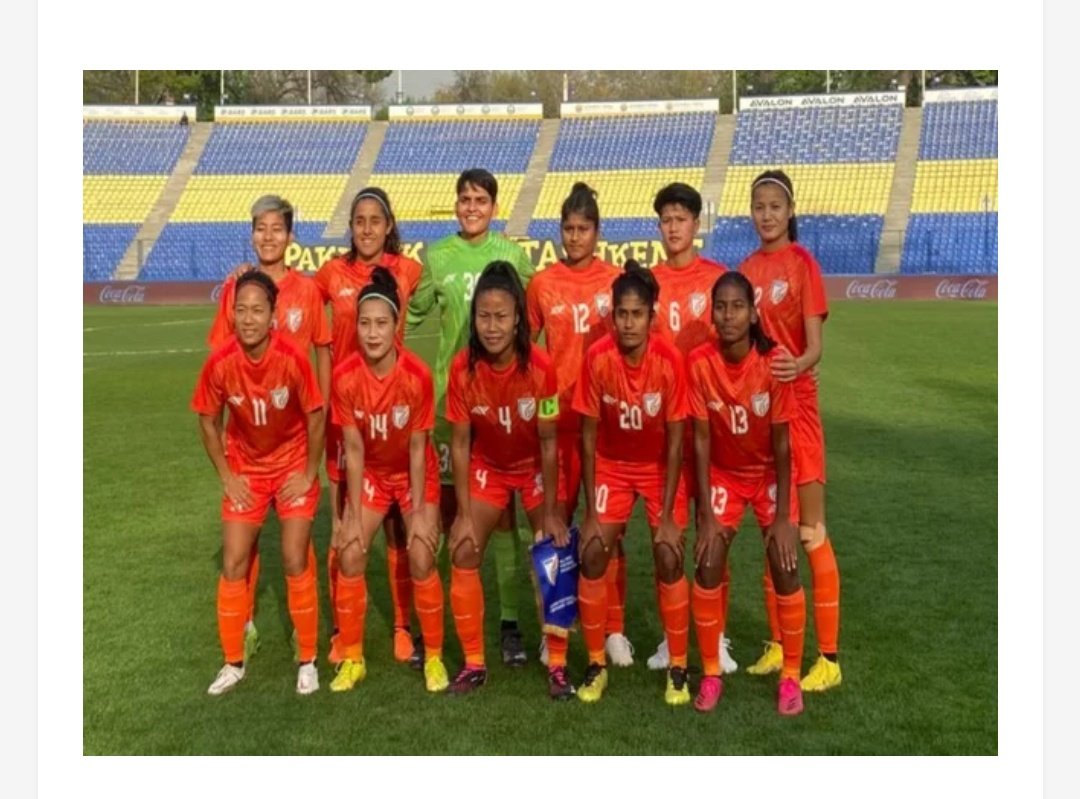shesightdigital's tweet photo. India’s Senior Women’s Football Team Loses 2-3 to Uzbekistan in Thrilling Encounter https://t.co/JZLkuct6fm
Click to read:https://t.co/In6mlHWQgQ
 #football #footballplayer #footballseason #footballgame #footballer #footballskills #footballmemes  #SheSight https://t.co/pLY1jqz5Rh