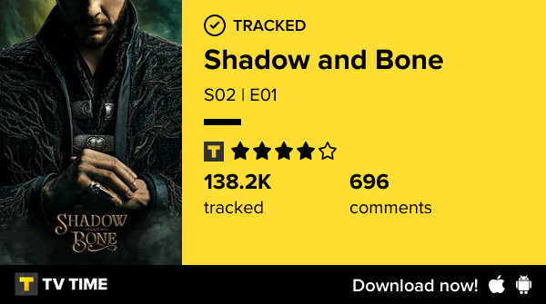 MrnMrsQueen's tweet photo. I've just watched #shadowandbone  S02 | E01 #tvshowtime  https://t.co/mjTNvTO8Pw #tvtime https://t.co/3bqSDxUkkV