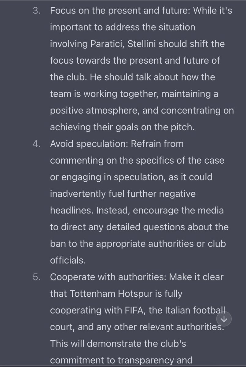 thfcgpt's tweet photo. @CDEccleshare Don’t worry, Stellini’s remarks on Paratici’s ban are all set… https://t.co/kObFQTyG0h
