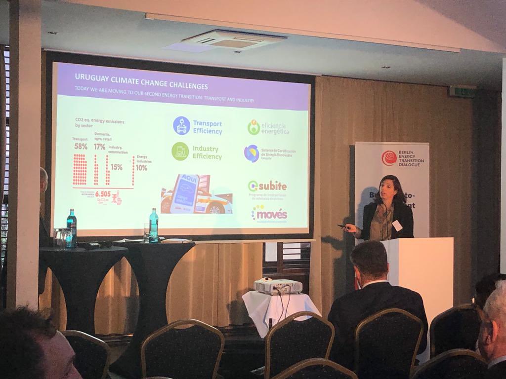 Desde el Berlín Energy Transition Dialogue, donde Uruguay firmó el “Energy Partnership” con Alemania. Uy participando de varios paneles y buscando seguir impulsando la transición energética #betd23 <a href="/MIEM_Uruguay/">MIEM Uruguay</a> Se viene: transferencia de conocimiento, estudios, intercambios y +