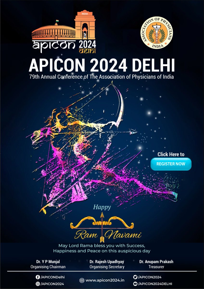 Apicon2024's tweet photo. APICON 2024 DELHI
WISHES YOU 
HAPPY RAM NAVAMI....
"May Lord Rama bless you with Success, Happiness and Peace on this auspicious day"
Register now at https://t.co/3guw9FDjRO https://t.co/h7HKgmnt9n