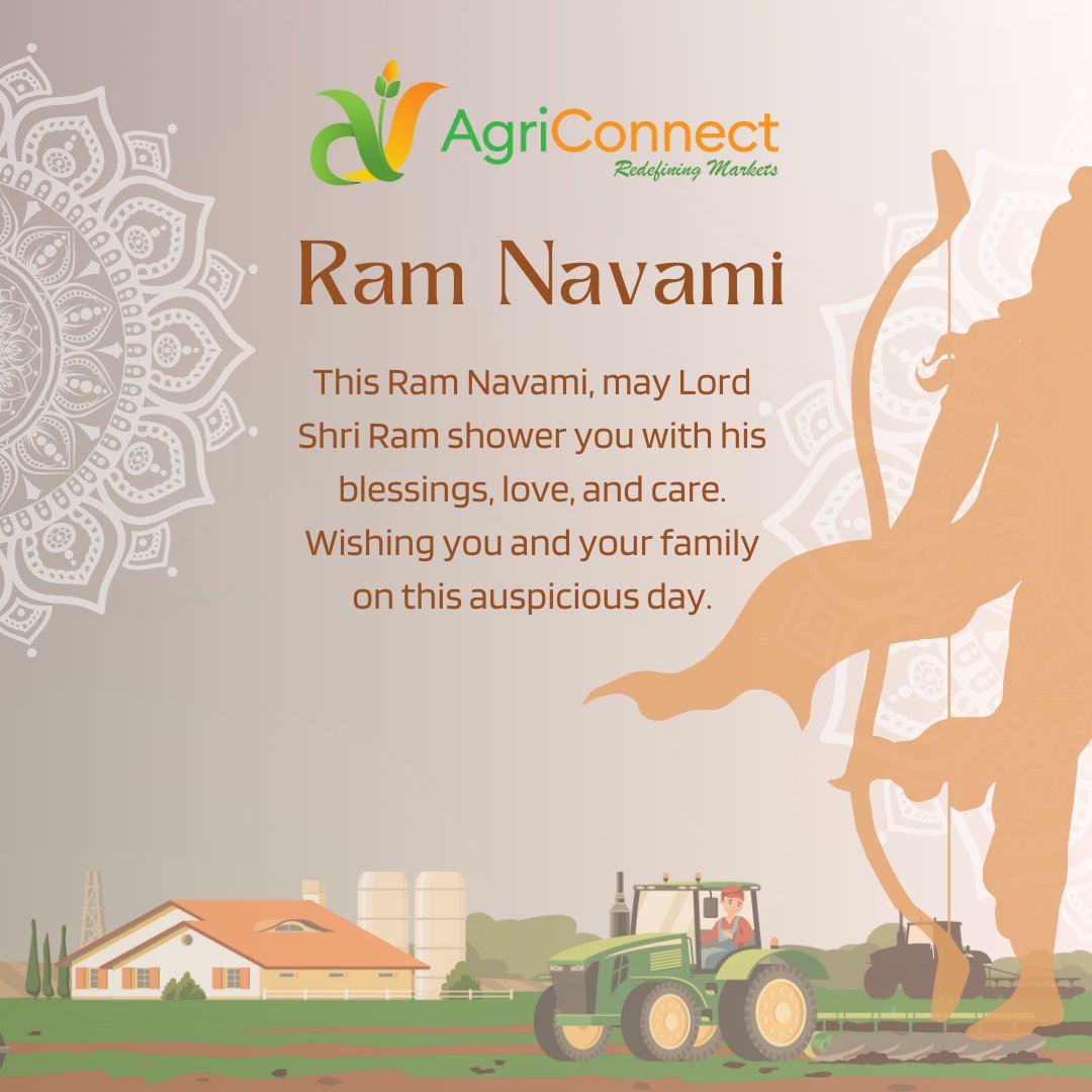 AgriConnectInc's tweet photo. #ramnavmi2023 #ramnavmi #श्रीराम #राम  #जय_सियाराम #भगवानराम #राममंदिर 
#RamMandir #RamNavami https://t.co/mgdog94gbO