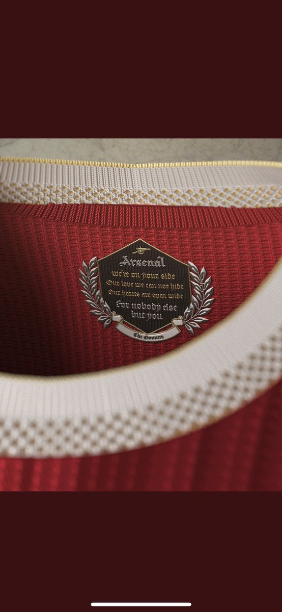 Gunnersc0m's tweet photo. This may be the nicest Arsenal concept kit I've ever seen 🔴⚪ https://t.co/gcspIMrCDt