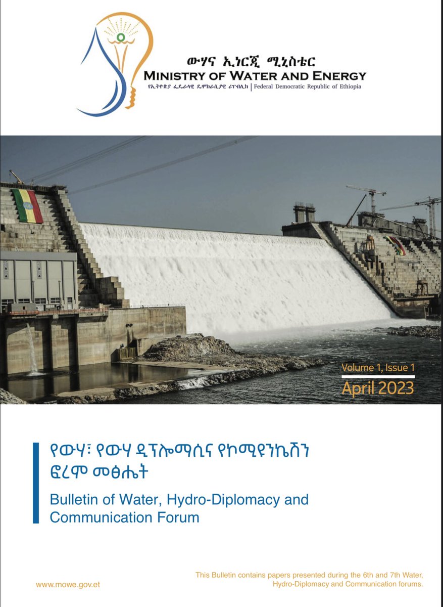 dessalegnmanaye's tweet photo. #Ethiopia
A must-read water diplomacy journal and its timely nature regarding the celebration of #GERD's 12th anniversary
@HItefa @TirusewAsefa @seleshi_b_a @yilmash
https://t.co/QoTjcubYT5 https://t.co/UK7wWgAlc6