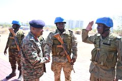 meherabid86's tweet image. General Manoj Pande #COAS and the Army Chiefs &amp;amp; representatives of African Nations witnessed the culmination of Joint Exercise #AFINDEX. The Exercise has successfully paved the path for promoting regional security &amp;amp; stability with a resolve to meet future challenges.