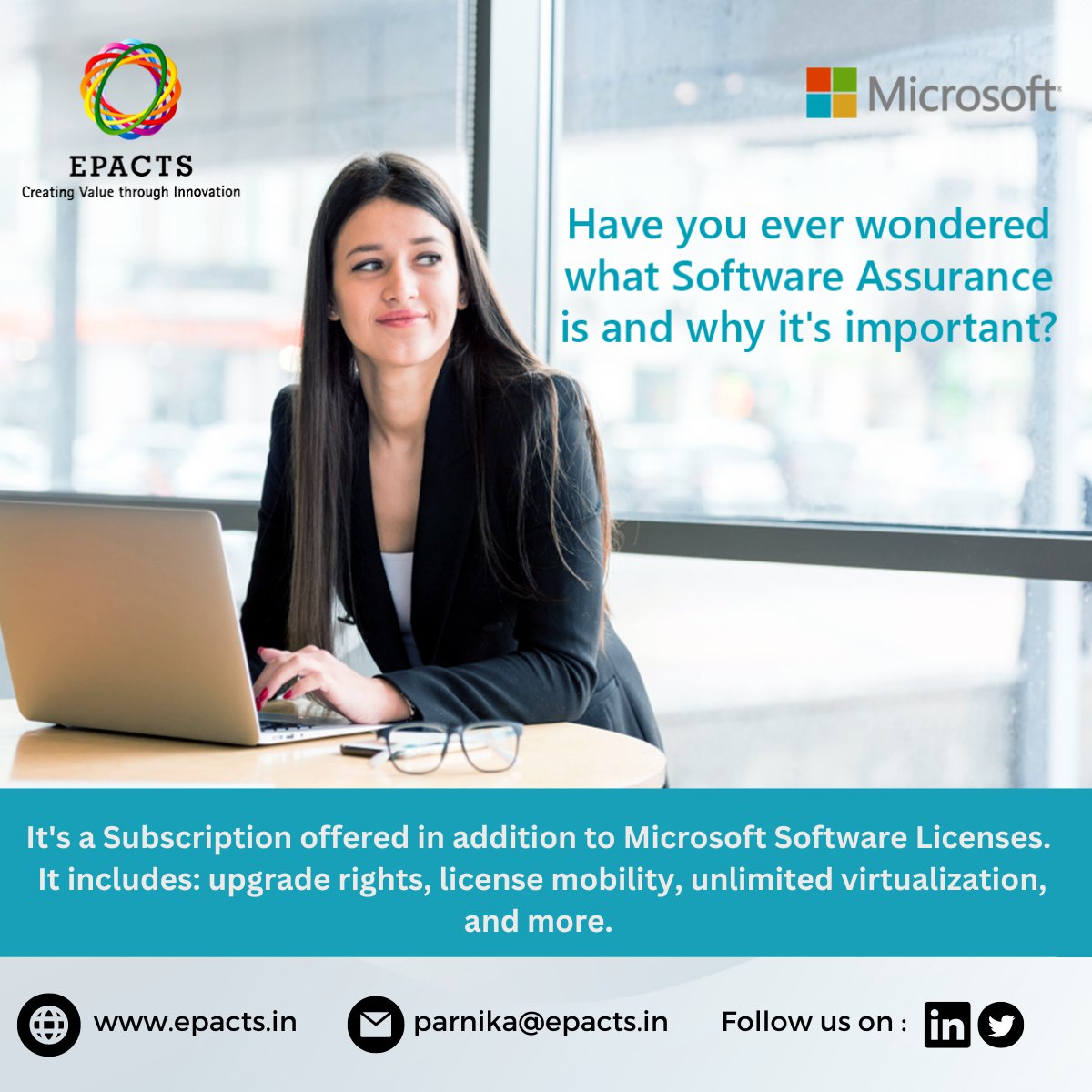 CBY_Services's tweet image. 🚀 Building trust starts with quality software.
🔍 Let&apos;s work together to uncover the latest trends and best practices in #SoftwareAssurance to ensure your product is secure and reliable.👨‍💻.

#HowCanWeHelp
Connect with our team of Cloud Solution Experts @
parnika@epacts.in