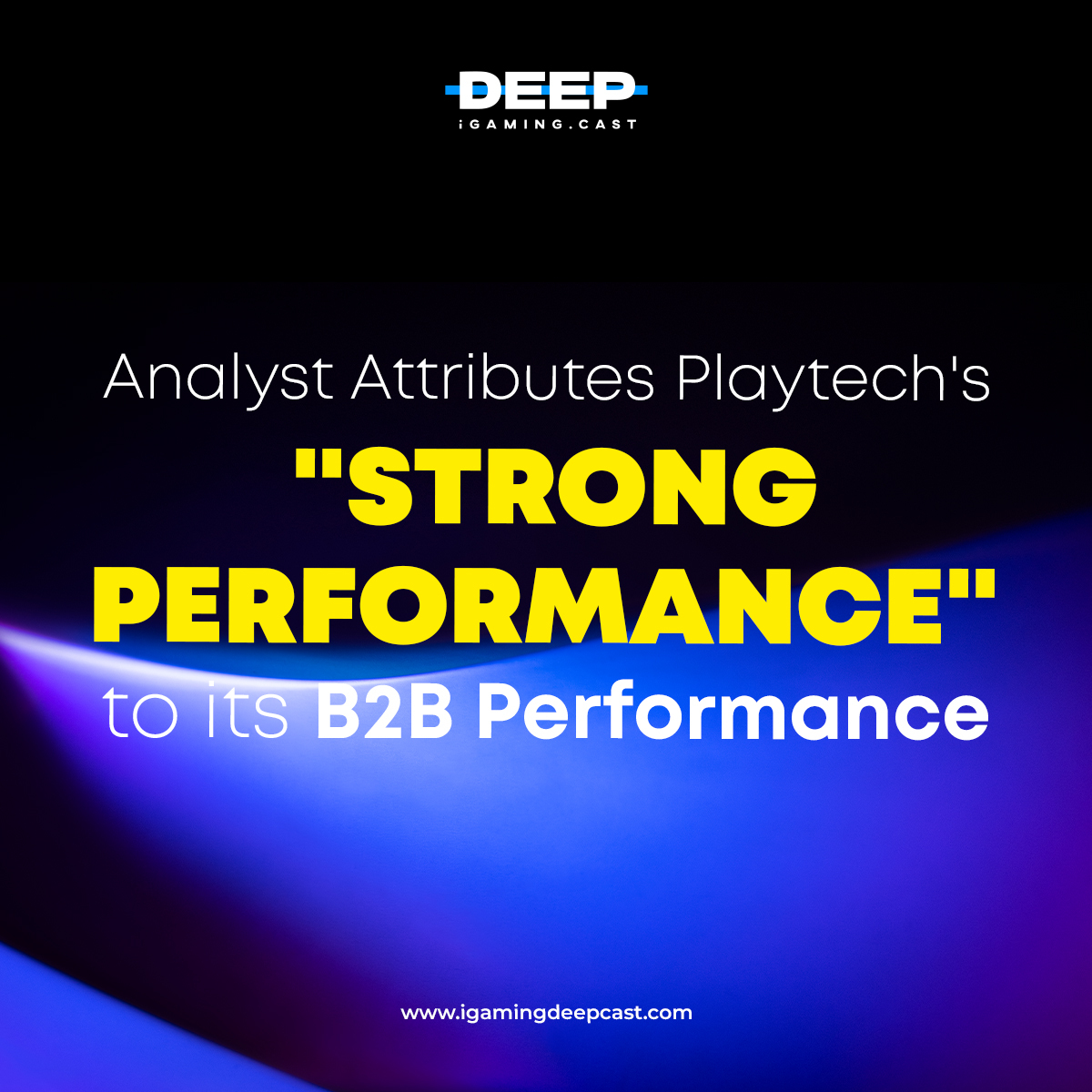 iGamingDeepcast's tweet photo. "Today's results show impressive growth in both revenues and earnings for Playtech, the provider of platforms, content, and services for the online gambling industry," said Neil Shah, Director at Edison Group.

#deepcast #deepcastnews #gamblingnews #iGamingnews https://t.co/u8IxNohnfZ